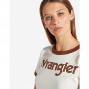 Kortärmad T-shirt Wrangler ringer